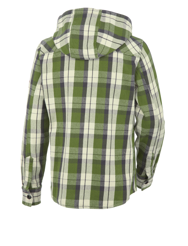 Trička, svetry & košile: Košile s kapucí e.s.roughtough + les/titan/přírodní 3