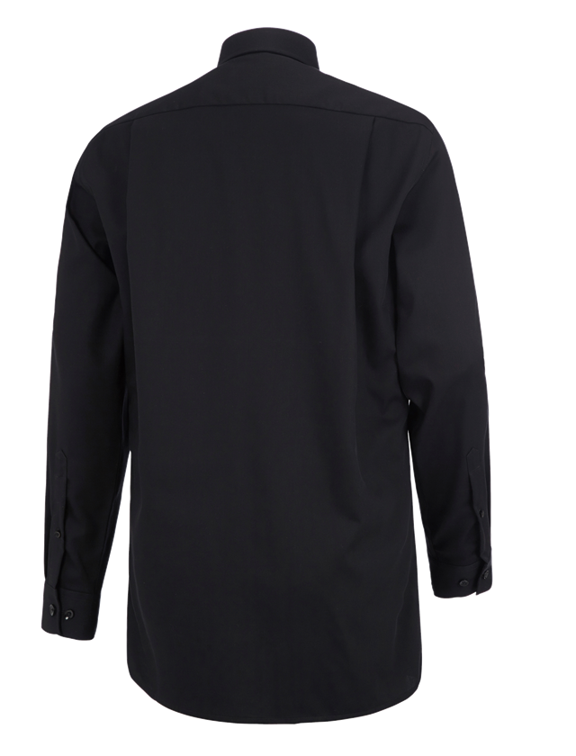Témata: Business košile e.s.comfort, s dlouhým rukávem + černá 1
