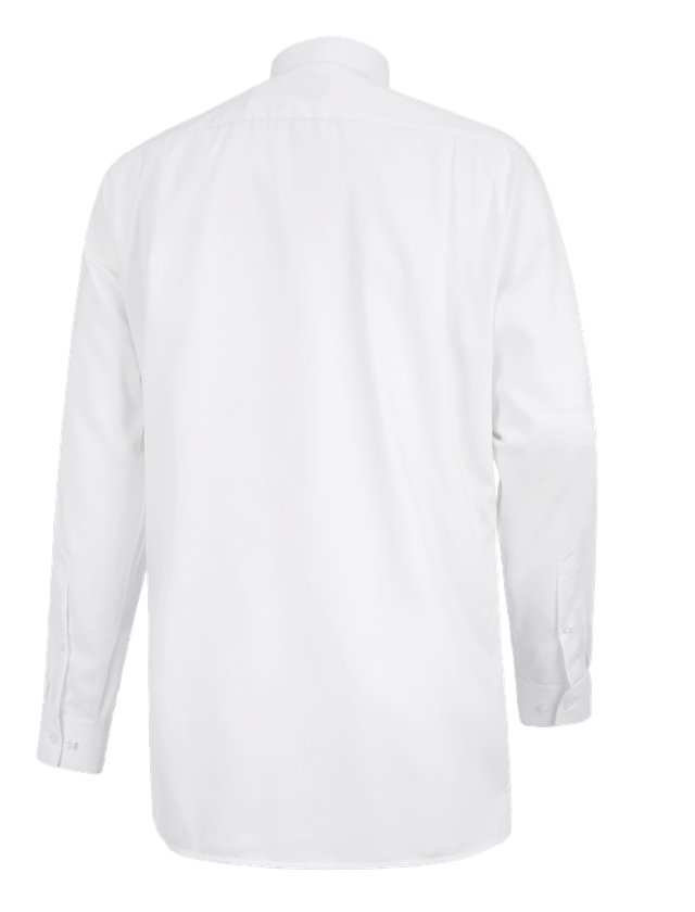 Trička, svetry & košile: Business košile e.s.comfort, s dlouhým rukávem + bílá 3