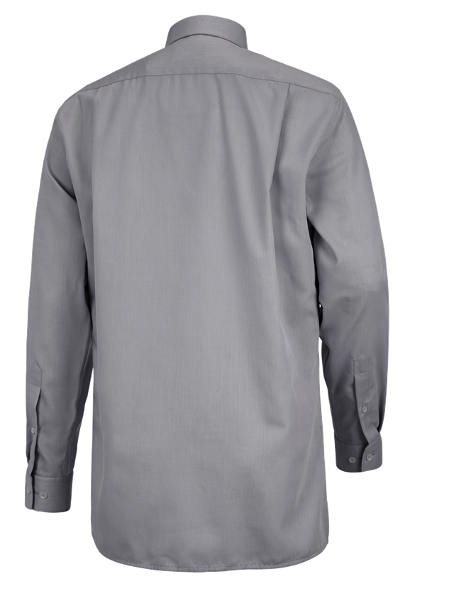 Trička, svetry & košile: Business košile e.s.comfort, s dlouhým rukávem + šedá melanž 1