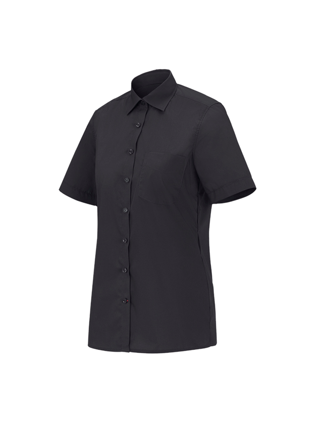 Trička | Svetry | Košile: e.s. Servisní halena s krátkým rukávem + černá
