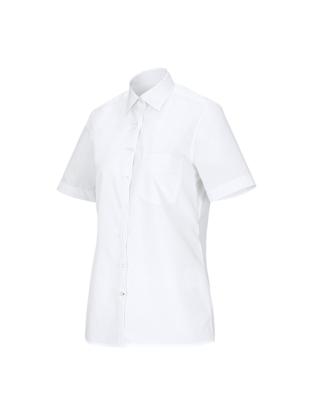Trička | Svetry | Košile: e.s. Servisní halena s krátkým rukávem + bílá