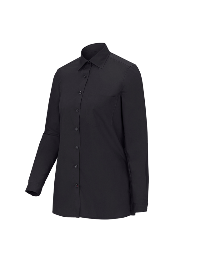 Trička | Svetry | Košile: e.s. Servisní halena s dlouhým rukávem + černá