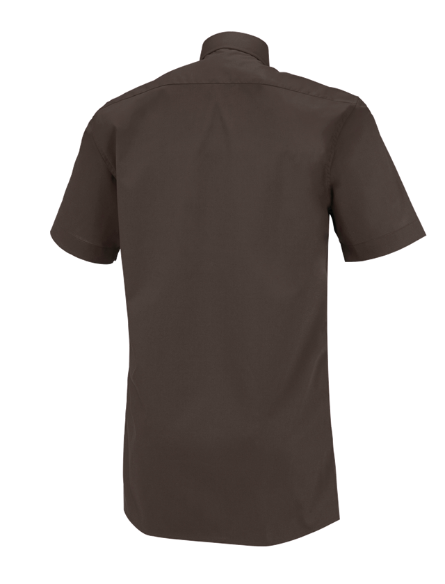 Trička, svetry & košile: e.s. Servisní košile s krátkým rukávem + kaštan 1