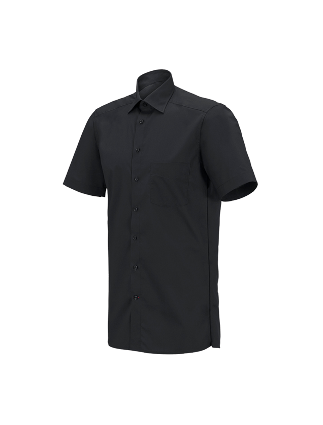 Trička, svetry & košile: e.s. Servisní košile s krátkým rukávem + černá