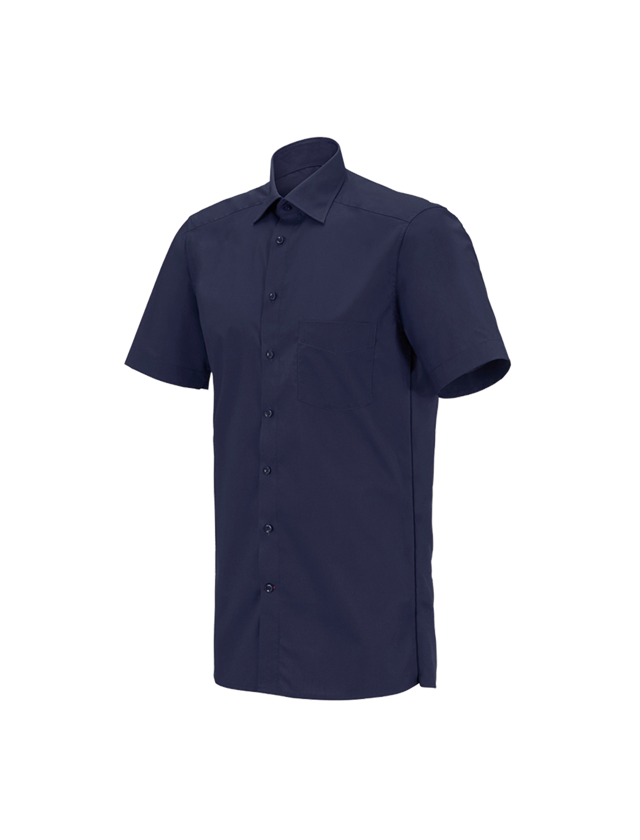 Trička, svetry & košile: e.s. Servisní košile s krátkým rukávem + tmavomodrá