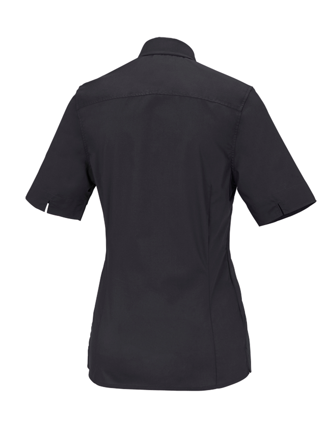 Trička | Svetry | Košile: Halena pro podnikání e.s.comfort,s krátkým rukávem + černá 1