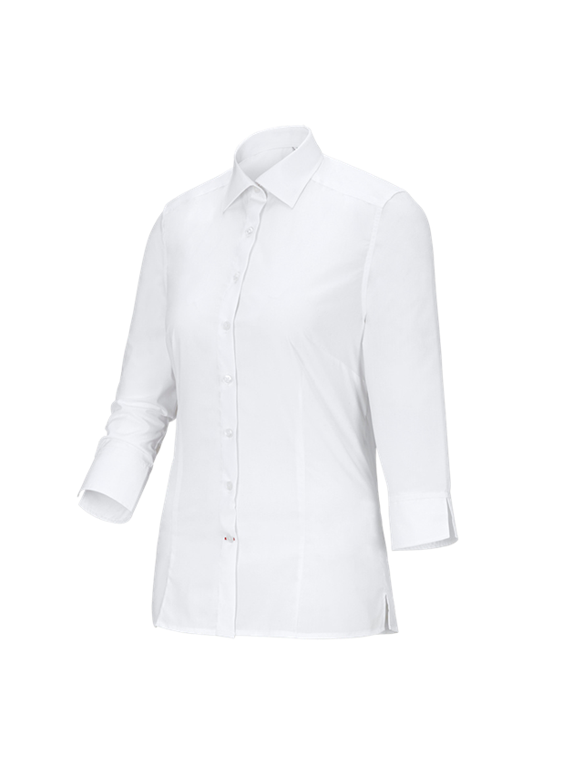 Trička | Svetry | Košile: Halena pro podnikání e.s.comfort, s 3/4 rukávy + bílá