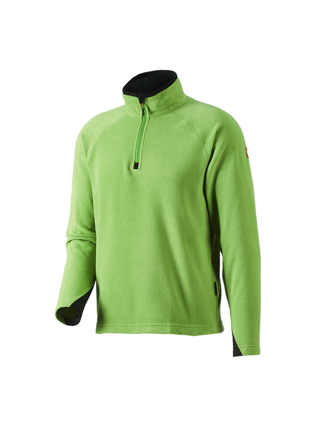 Trička, svetry & košile: Troyer z microfleecu dryplexx® micro + mořská zelená