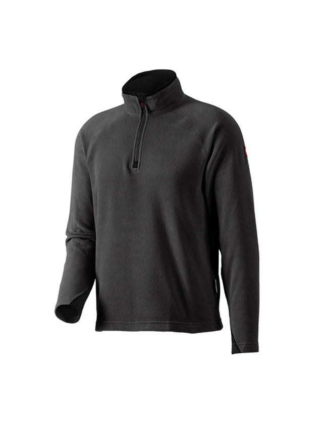 Trička, svetry & košile: Troyer z microfleecu dryplexx® micro + černá 2
