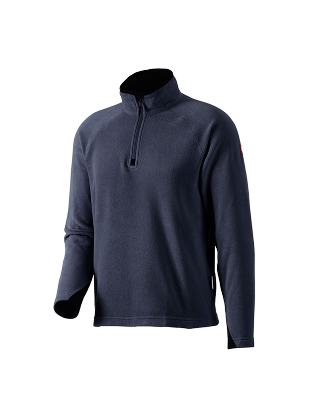 Trička, svetry & košile: Troyer z microfleecu dryplexx® micro + tmavomodrá 2