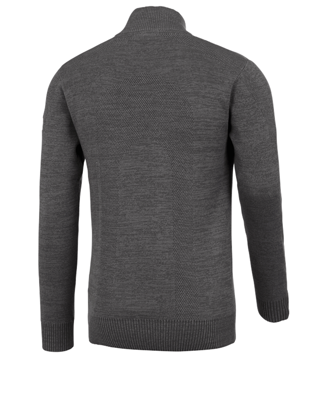 Trička, svetry & košile: e.s. Pletený troyer + titan melanž 2