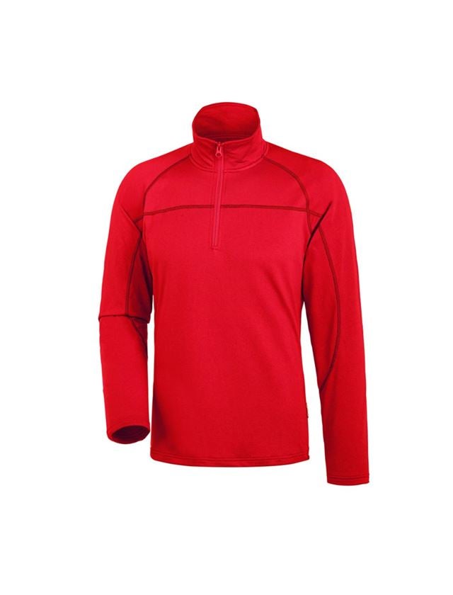 Trička, svetry & košile: e.s. Troyer clima-pro + ohnivě červená