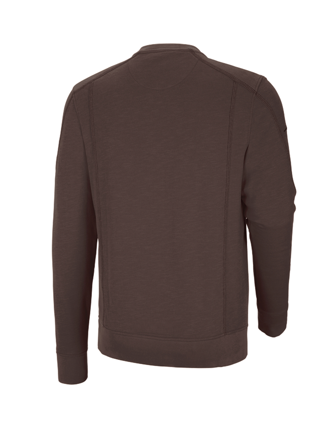 Trička, svetry & košile: Mikina cotton slub e.s.roughtough + kůra 3
