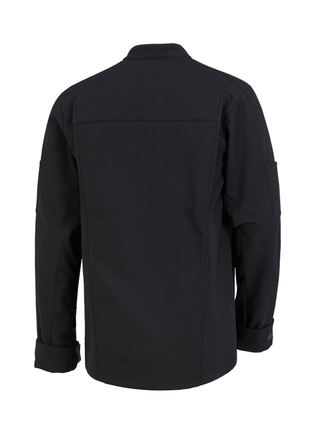 Pracovní bundy: Softshellová bunda e.s.fusion, pánská + černá 1
