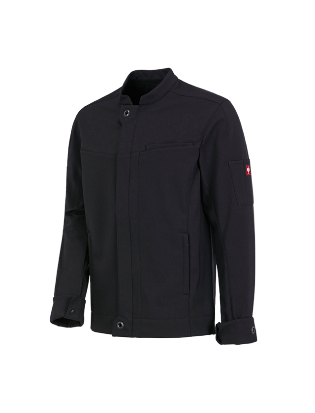 Trička, svetry & košile: Softshellová bunda e.s.fusion, pánská + černá