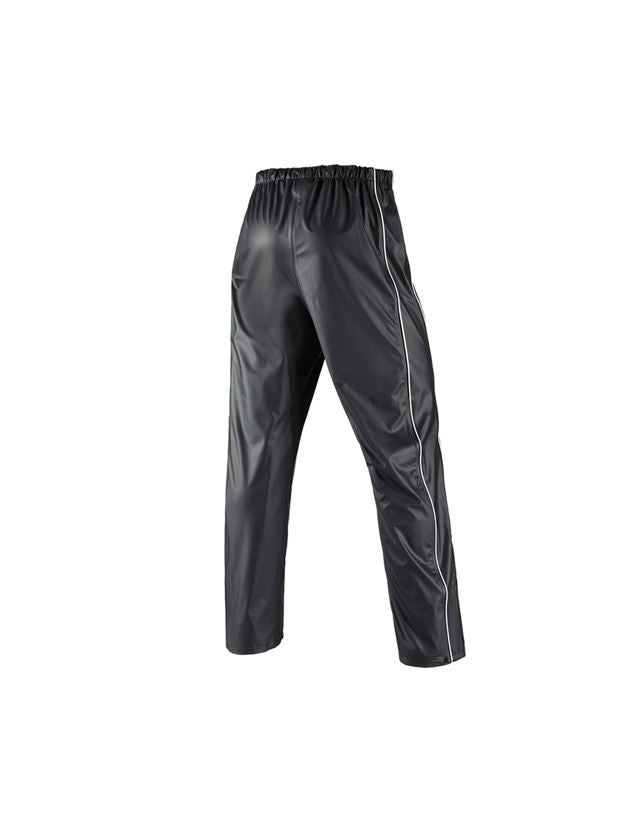 Pracovní kalhoty: Kalhoty do deště flexactive + černá 3