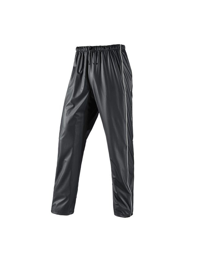 Pracovní kalhoty: Kalhoty do deště flexactive + černá 2