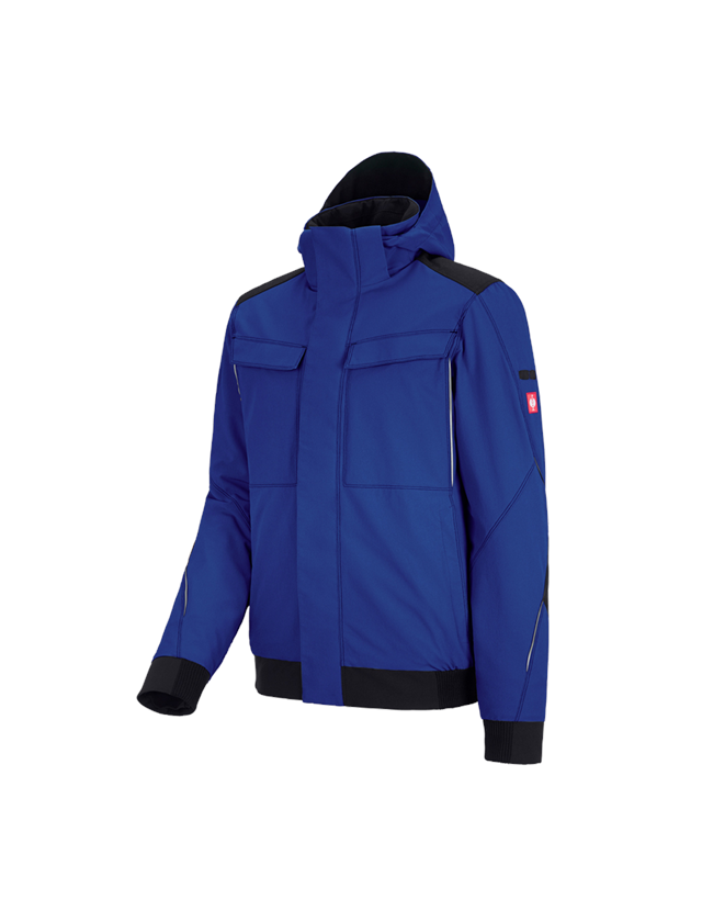 Pracovní bundy: Zimní funkční bunda e.s.dynashield + modrá chrpa/černá 2