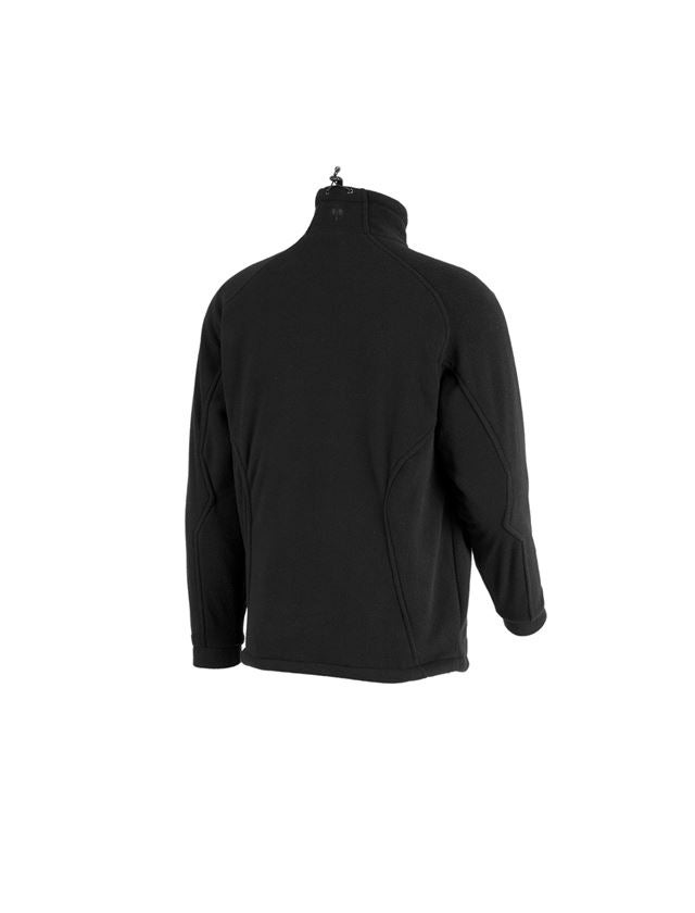 Pracovní bundy: Funkční fleecová bunda dryplexx® wind + černá 3