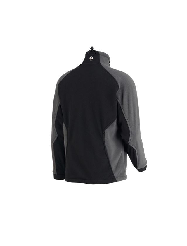 Pracovní bundy: Funkční fleecová bunda dryplexx® wind + černá/antracit 3