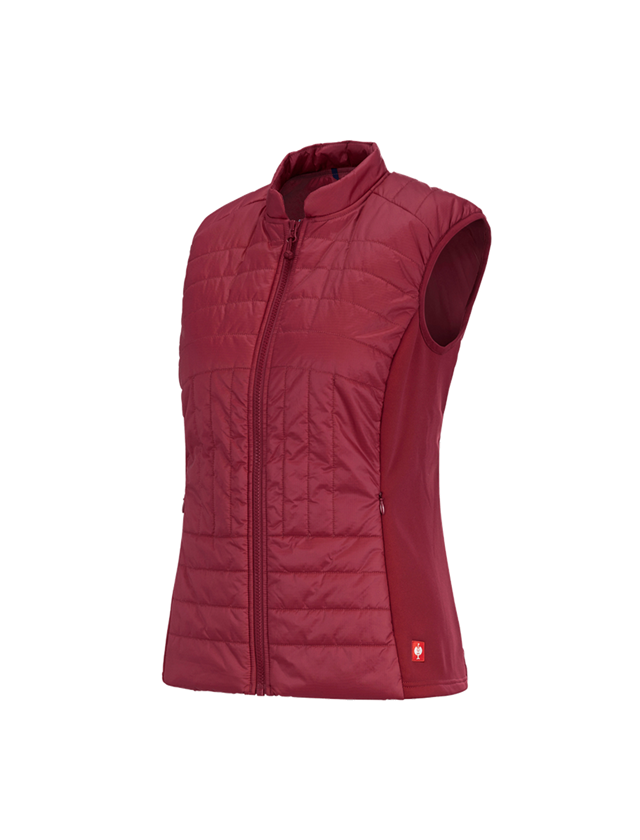 Pracovní vesty: e.s. Funkční prošívaná vesta thermo stretch,dámské + rubínová 2