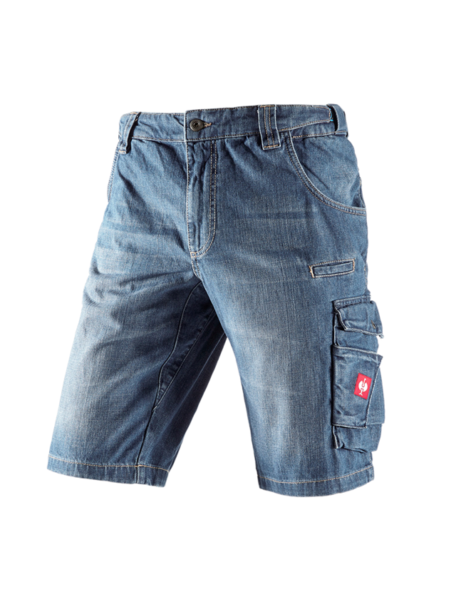 Pracovní kalhoty: e.s. Pracovní džínové kraťasy + stonewashed
