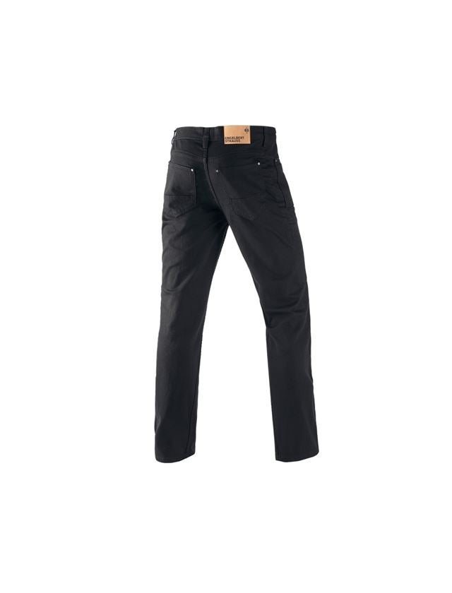 Pracovní kalhoty: e.s. Džíny se 7 kapsami + černá 1