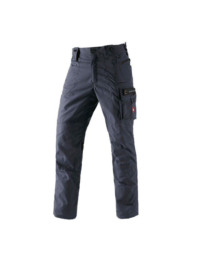 Pracovní kalhoty: e.s. Kalhoty do pasu cotton touch + noční modrá 2