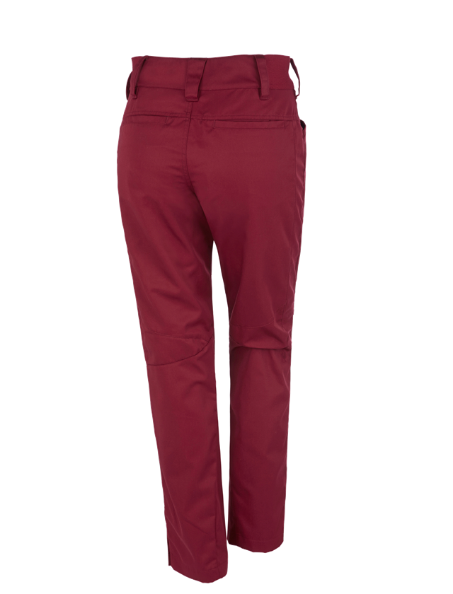 Pracovní kalhoty: e.s. Pracovní kalhoty base, dámské + rubínová 1