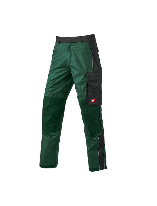 Pracovní kalhoty: Funkční kalhoty do pasu e.s.prestige + zelená/černá 2