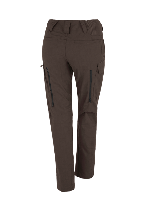 Pracovní kalhoty: e.s. Pracovní kalhoty pocket, dámské + kaštan 1