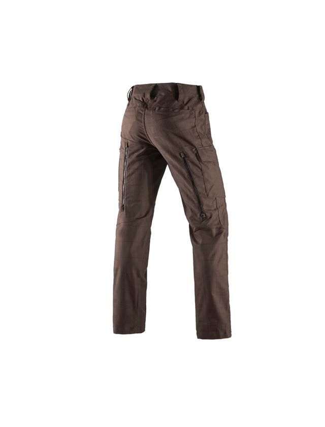 Pracovní kalhoty: e.s. Pracovní kalhoty pocket, pánské + kaštan 1