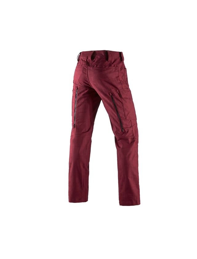 Pracovní kalhoty: e.s. Pracovní kalhoty pocket, pánské + rubín 1