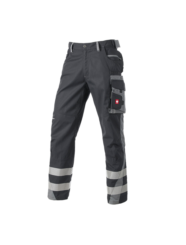 Pracovní kalhoty: Kalhoty do pasu Secure + grafit/cement