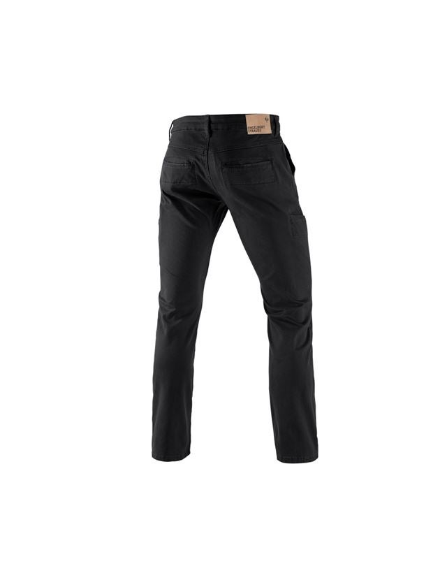 Pracovní kalhoty: e.s. Pracovní kalhoty Chino, pánské + černá 1
