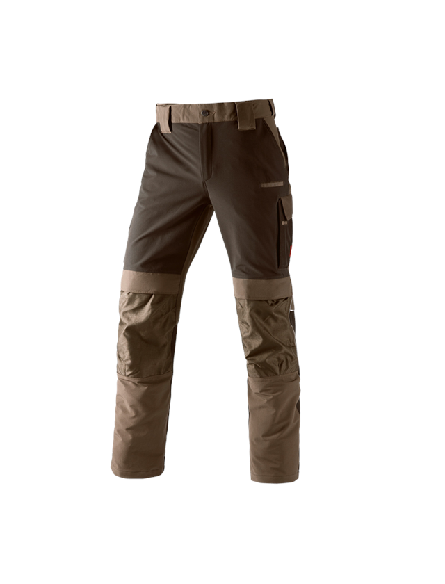 Pracovní kalhoty: Funkční kalhoty e.s.dynashield + lískový oříšek/kaštan 1