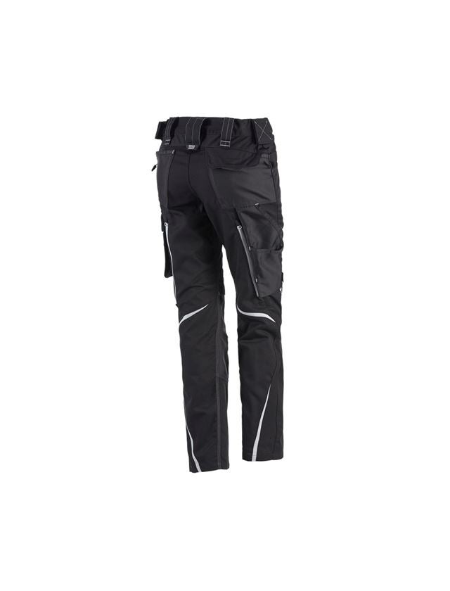 Pracovní kalhoty: Dámské kalhoty e.s.motion 2020 zimní + černá/platinová 3