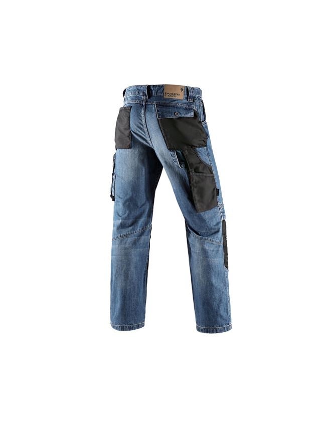 Pracovní kalhoty: Jeans e.s.motion denim + stonewashed 1