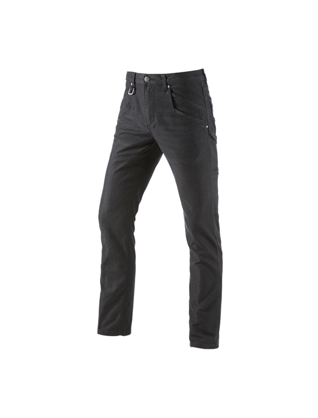 Pracovní kalhoty: Kalhoty s více kapsami e.s.vintage + černá 2