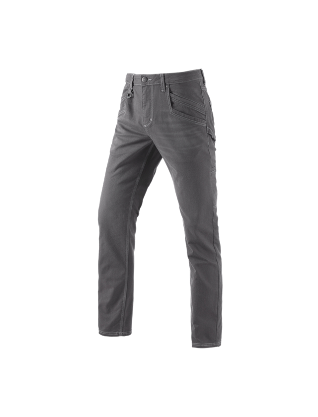 Pracovní kalhoty: Kalhoty s více kapsami e.s.vintage + cínová 2