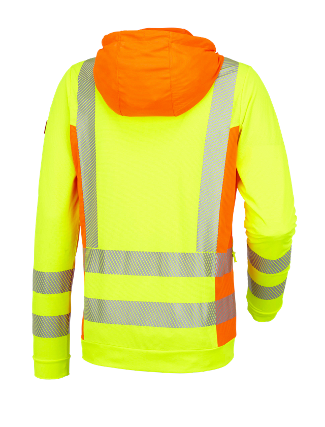 Témata: Výstražná funkční bunda s kapucí e.s.motion 2020 + výstražná žlutá/výstražná oranžová 3