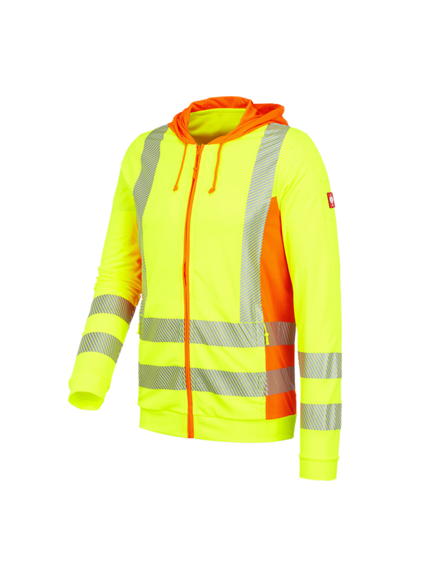 Témata: Výstražná funkční bunda s kapucí e.s.motion 2020 + výstražná žlutá/výstražná oranžová 2