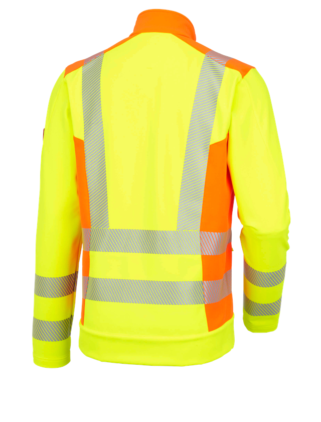 Témata: Výstražná softshell.bunda softlight e.s.motion2020 + výstražná žlutá/výstražná oranžová 3