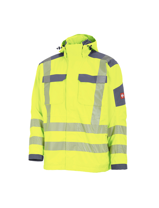 Pracovní bundy: Výstražná funkční bunda e.s.prestige + výstražná žlutá/šedá 1
