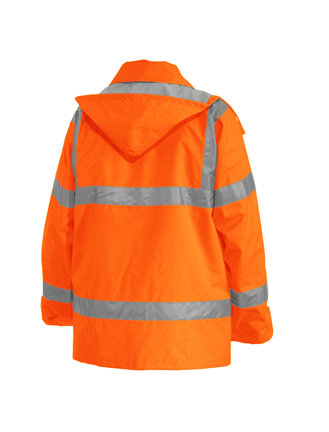 Pracovní bundy: STONEKIT Výstražná bunda 4 v 1 + výstražná oranžová 1