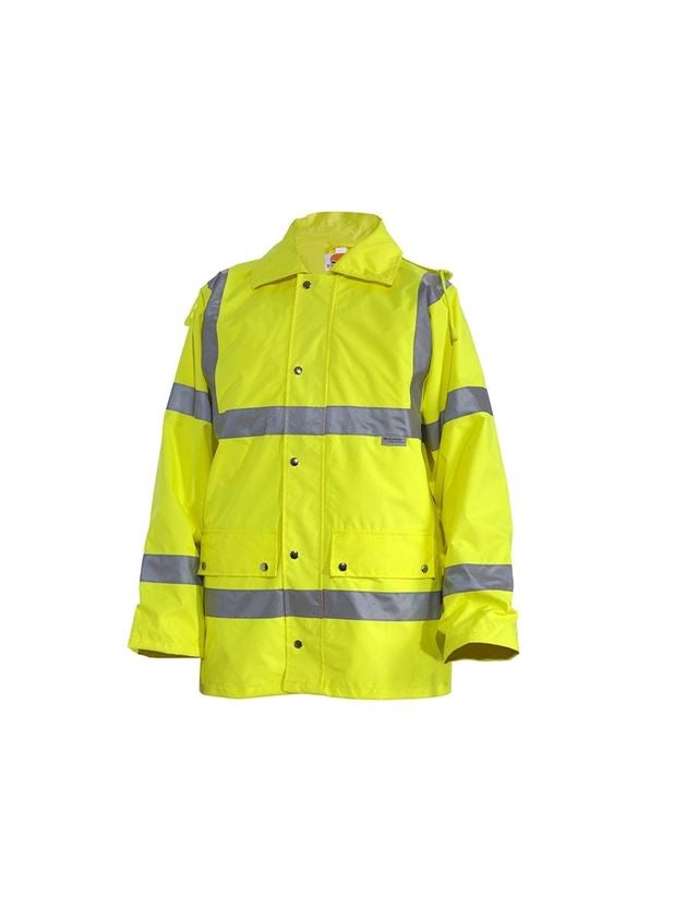 Pracovní bundy: STONEKIT Výstražná bunda 4 v 1 + výstražná žlutá