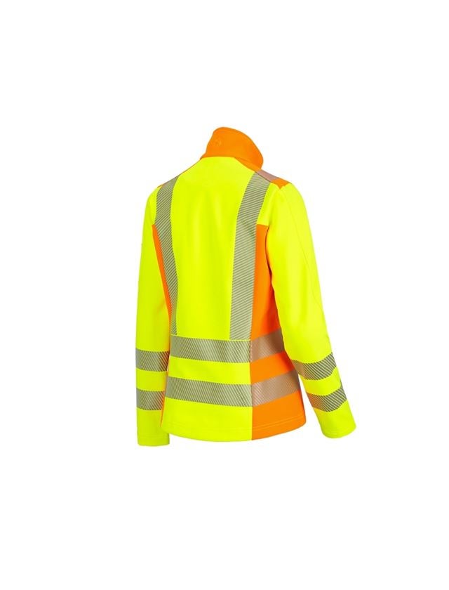 Pracovní bundy: Výstražná soft.bunda softlight e.s.motion 2020,dá + výstražná žlutá/výstražná oranžová 3