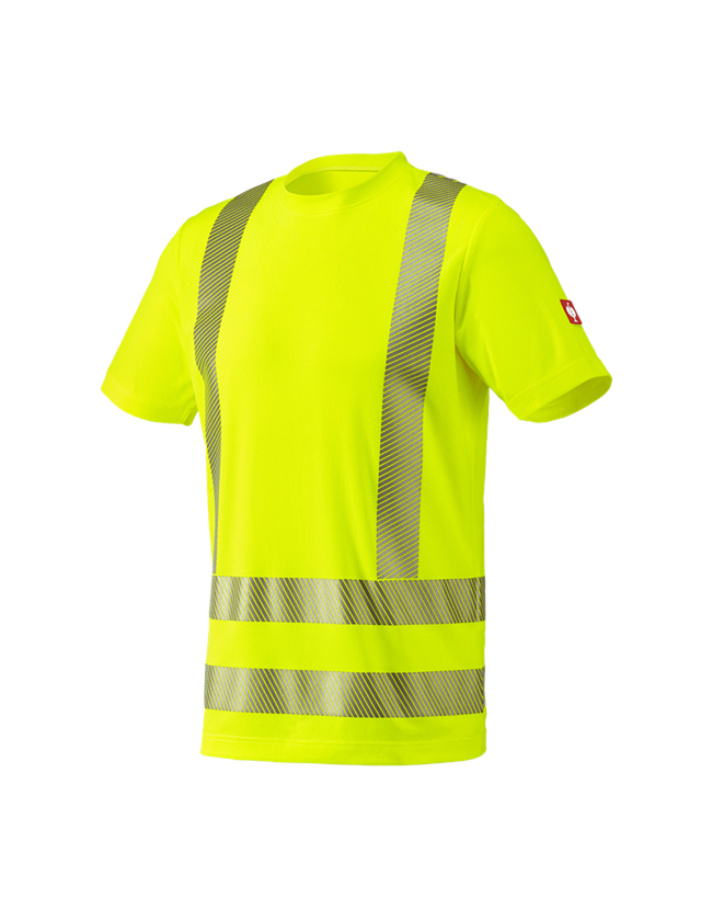Témata: e.s. Výstražné funkční tričko + výstražná žlutá