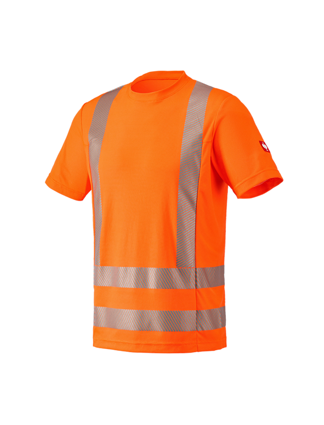 Témata: e.s. Výstražné funkční tričko + výstražná oranžová